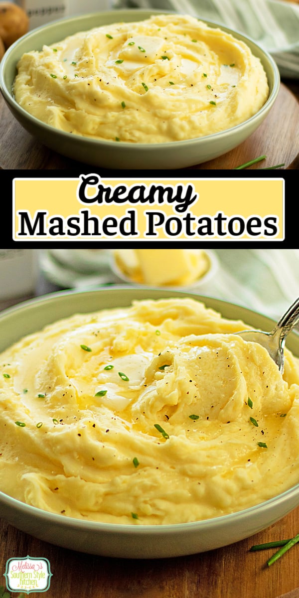 This Easy Mashed Potatoes recipe is a buttery amalgamation of perfectly cooked Yukon gold potatoes ideal for any occasion. #easymashedpotatoes #mashedpotatorecipes #thanksgivingrecipes #easterecipes #southernrecipes #sourcreampotatoes #mashedpotatorecipe via @melissasssk