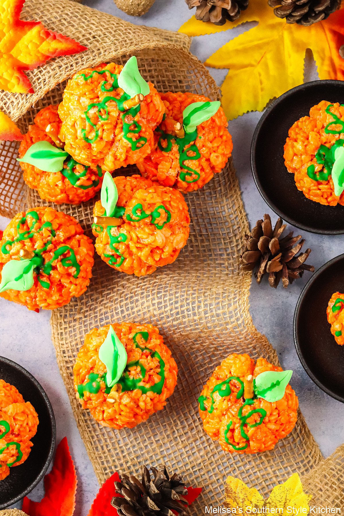 easy-pumpkin-rice-krispies-treats