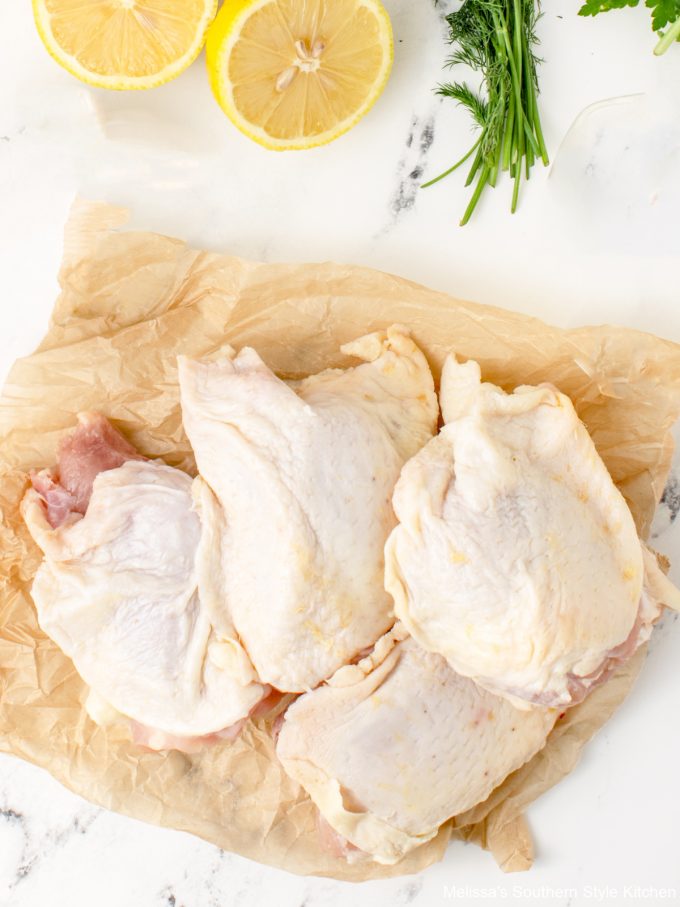 ingredients-to-make-chicken-thighs-in-the-oven