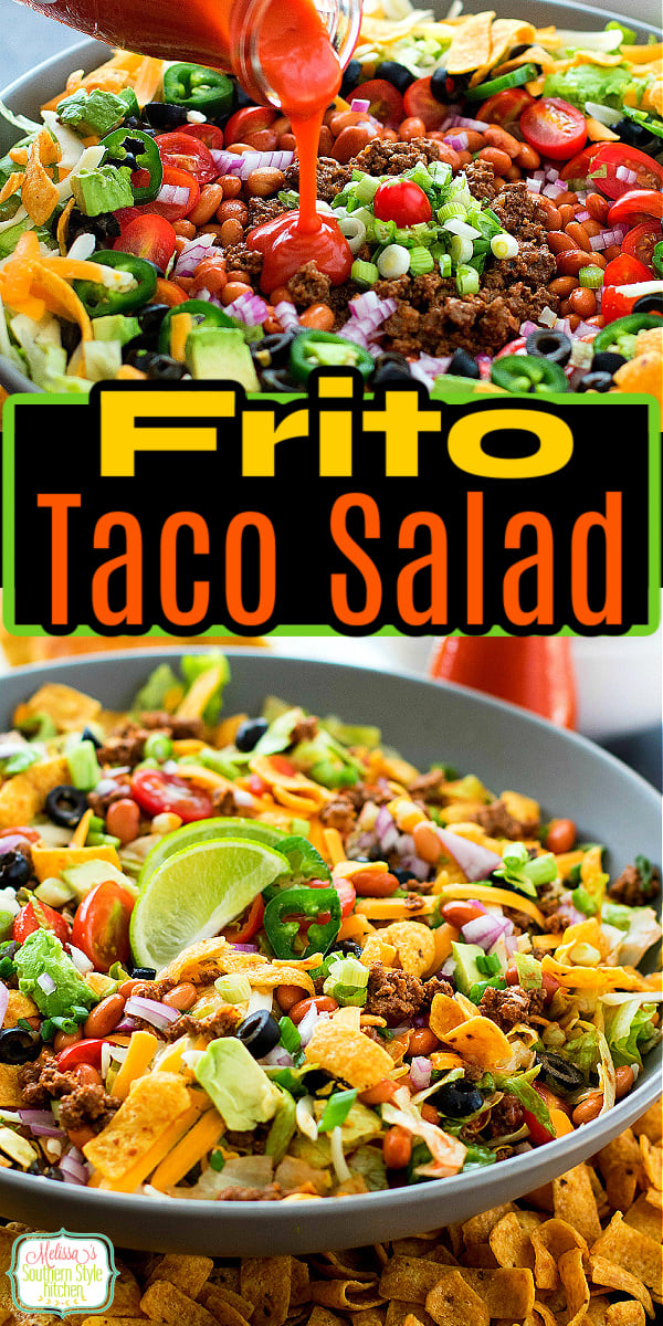 Frito Taco Salad - melissassouthernstylekitchen.com