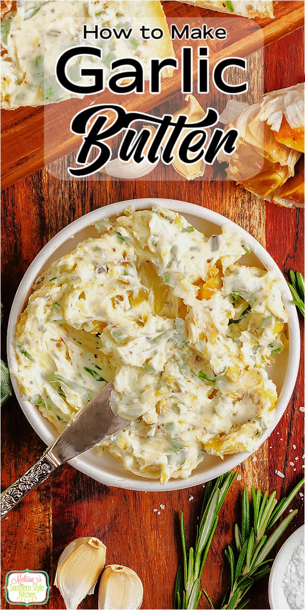 Creamy, rich roasted Garlic Butter made with sweet caramelized garlic for extra depth of flavor. This easy homemade spread is perfect for warm bread, juicy steaks, roasted vegetables, pasta, and more. Simple ingredients, bold flavor, and ready in minutes once your garlic is roasted! #garlicbutter #roastedgarlic #homemadebutter #easyrecipes #foodie #cookingfromscratch #butterrecipe #garliclover #kitchenhacks #simplerecipes #flavorboost #homemadegoodness #recipeideas #comfortfood #foodblogger via @melissasssk