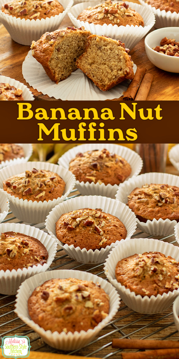 Got ripe bananas? Make these easy banana nut muffins! They&rsquo;re tender, flavorful, and loaded with crunchy nuts, perfect for grab-and-go breakfasts or cozy snacks. #bananabread #bananamuffins #easyrecipes #viralrecipes #bakingrecipes #homebaking #fromscratch #comfortfood #foodie #recipeoftheday #instafood #yum #dessertideas #breakfastideas #quickrecipes #simpleingredients #budgetfriendly #mealprep #cozyvibes #fallbaking via @melissasssk