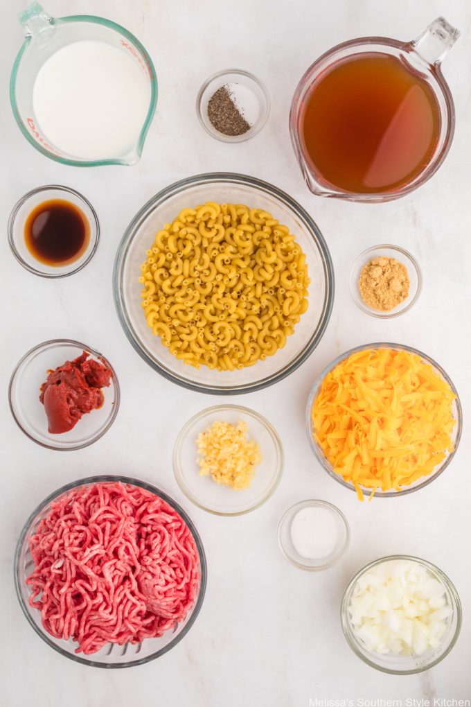 ingredients-to-make-hamburger-helper-beef-pasta