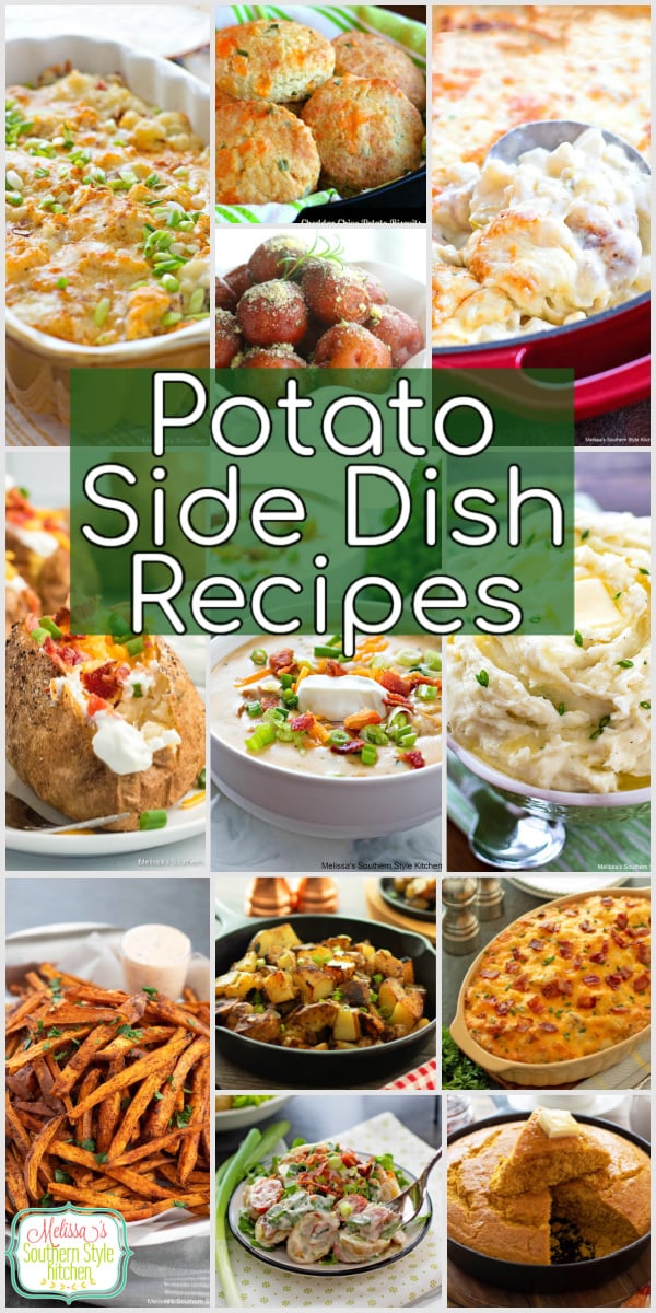 Discover the best potato side dish recipes&mdash;from creamy mashed potatoes to crispy roasted favorites and everything in between. These easy, flavorful recipes are perfect for weeknight dinners, holidays, or anytime you need a comforting crowd-pleaser. #PotatoRecipes #SideDishRecipes #EasyRecipes #ComfortFood #PotatoLovers #DinnerIdeas #HolidayRecipes #Foodie #HomeCooking #RecipeIdeas via @melissasssk