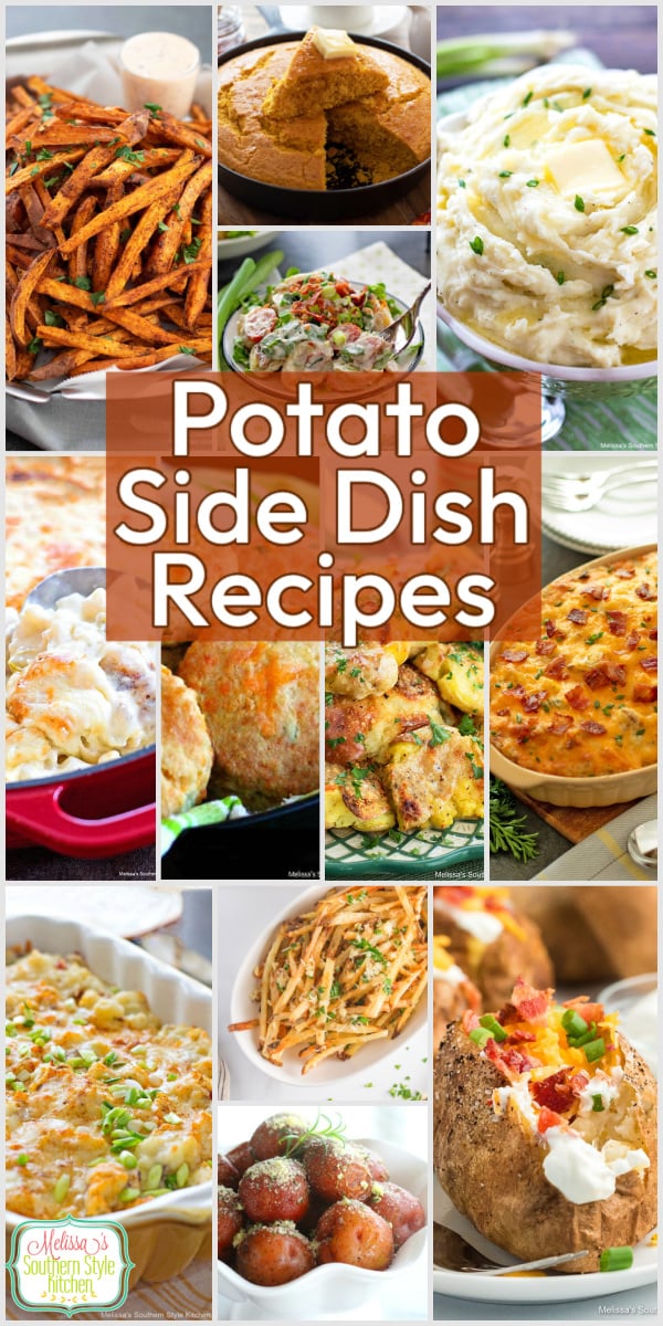 Discover the best potato side dish recipes&mdash;from creamy mashed potatoes to crispy roasted favorites and everything in between. These easy, flavorful recipes are perfect for weeknight dinners, holidays, or anytime you need a comforting crowd-pleaser. #PotatoRecipes #SideDishRecipes #EasyRecipes #ComfortFood #PotatoLovers #DinnerIdeas #HolidayRecipes #Foodie #HomeCooking #RecipeIdeas via @melissasssk