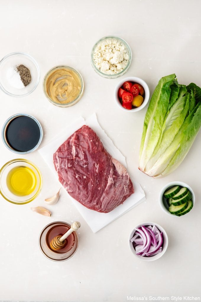 flank-steak-salad-ingredients