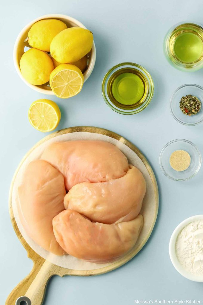 ingredients-to-make-chicken-piccata